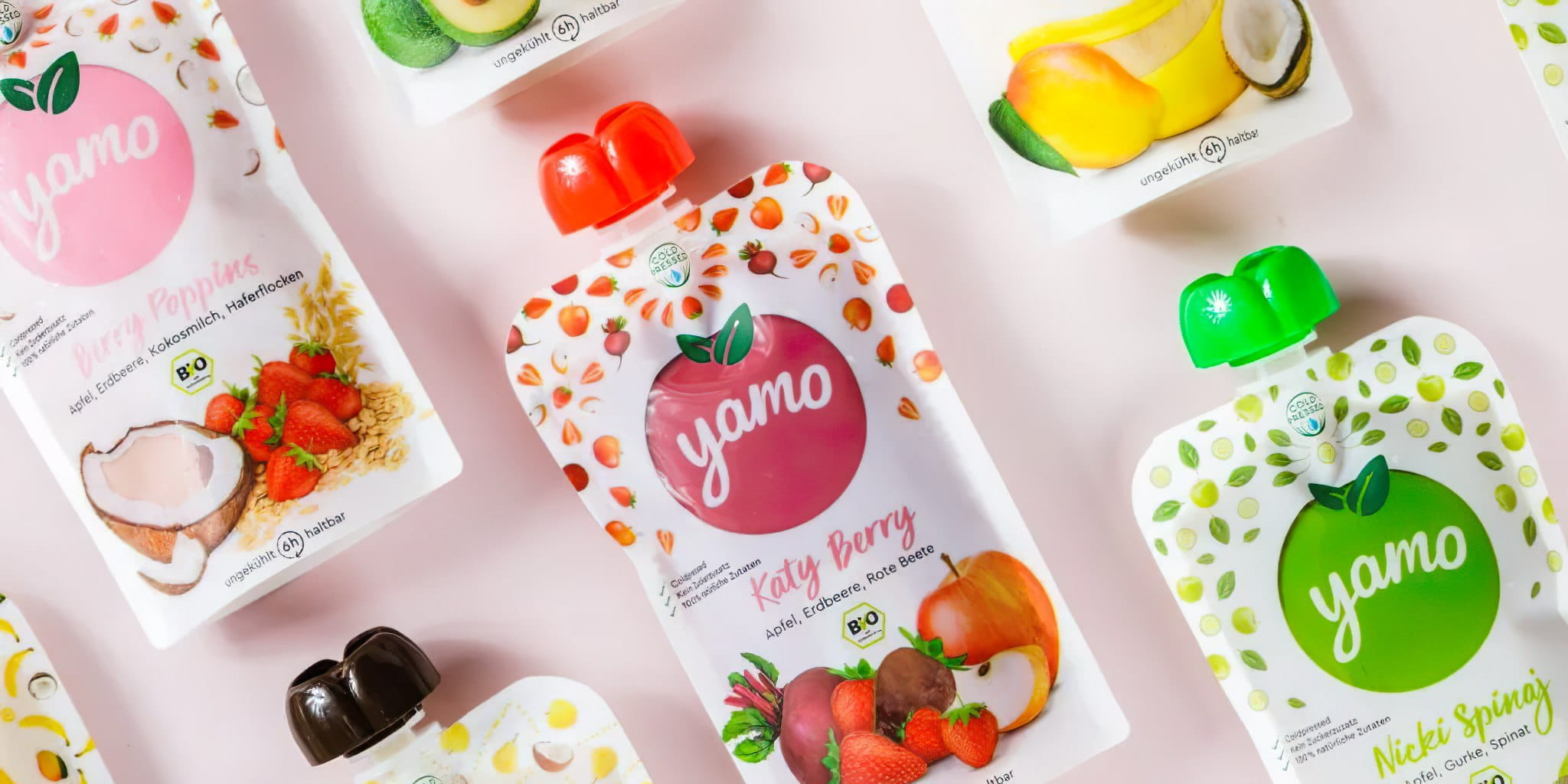 Yamo - 100% organic, plant-based, and sugar-free baby nutrition products